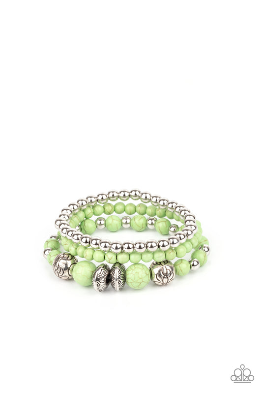 Desert Blossoms - Green